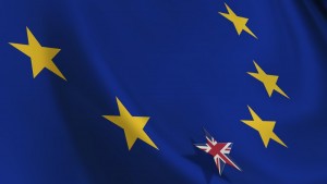 EU-UK flags